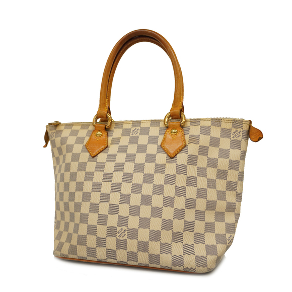 Louis Vuitton Damier Azur Saleya PM Tote Bag - Picture 1 of 12